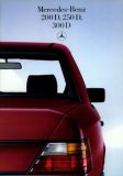 Mercedes-Benz 200 D-300 D brochure 1985