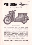 Victoria Peggy 200 ccm brochure 1956