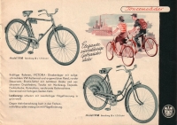 Victoria Fahrrad Programm 1956