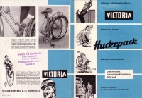 Victoria Fahrrad Huckepack Prospekt 11.1956