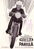 Victoria Parilla 175ccm Tourensport brochure 1958