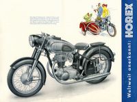 Preview: Horex Regina 400 350 250 Prospekt ca. 1953