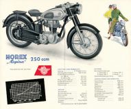 Preview: Horex Regina 400 350 250 Prospekt ca. 1953