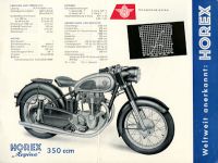 Preview: Horex Regina 400 350 250 Prospekt ca. 1953