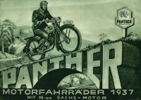Panther Motor-Fahrräder 1937