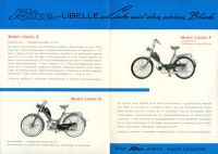 Preview: Rixe Libelle E D F und Mono 40 Prospekt ca. 1966