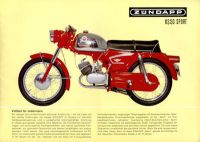 Zündapp motorcycle program 1967