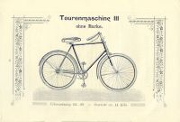 National Fahrrad Programm 1897