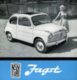 NSU-Fiat Jagst Prospekt ca. 1956