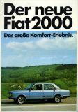 Fiat 132 - 2000 brochure 5.1977