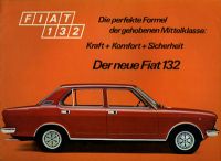 Fiat 132 brochure 10.1972