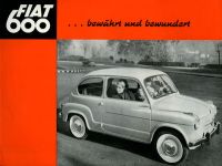 Fiat 600 brochure 1958