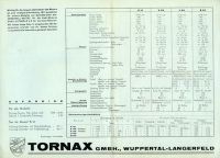 Tornax Programm 1938