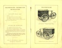 Ducom Fahrrad und Fahrradmotor Prospekt 1920er Jahre