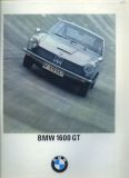 BMW 1600 GT brochure 8.1967