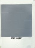 BMW 1600 GT brochure 8.1967