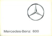 Mercedes-Benz 600 brochure 1964