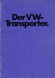 VW T 2 Transporter brochure 8.1972