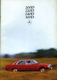 Mercedes-Benz 200-300 D Prospekt 1.1979