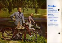 Miele motorcycle brochure 8.1937