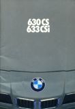 BMW 630 CS 633i CSI brochure 1.1977