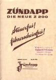 Zündapp Z 200 brochure 6.1928