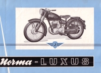 Zündapp Norma Luxus Prospekt 1955