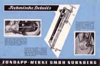 Zündapp Norma Luxus Prospekt 1955