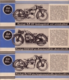 Zündapp Programm 1938