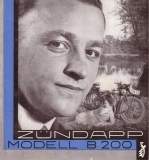 Zündapp B 200 Prospekt 1932