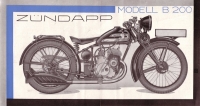 Preview: Zündapp B 200 Prospekt 1932 Preview: Zündapp B 200 Prospekt 1932