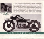 Zündapp Programm 1941