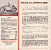 Zündapp Gespann mit Stoye Seitenwagen Prospekt 1932