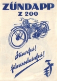 Zündapp Z 200 Prospekt 10.1928