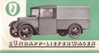 Preview: Zündapp Schnell-Lieferwagen Prospekt 1933 Preview: Zündapp Schnell-Lieferwagen Prospekt 1933