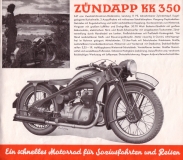 Zündapp Programm 1937