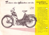 Preview: Zündapp Combinette Prospekt 1956 Preview: Zündapp Combinette Prospekt 1956