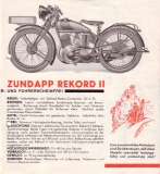 Preview: Zündapp Rekord I, II und S 200 Prospekt ca. 1932 Preview: Zündapp Rekord I, II und S 200 Prospekt ca. 1932