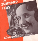 Zündapp Programm 1933