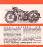 Zündapp Programm 1933