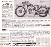 Preview: Ardie RZ 200 RBZ 250 Prospekt 1939