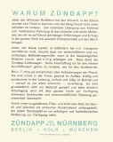 Zündapp Programm ca. 1927