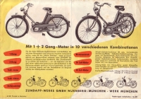 Preview: Zündapp Combinette Prospekt 1954 Preview: Zündapp Combinette Prospekt 1954