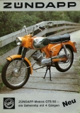 Preview: Zündapp Mokick GTS 50 Prospekt 1973 Preview: Zündapp Mokick GTS 50 Prospekt 1973