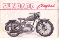 Preview: Zündapp Comfort Prospekt 1953 Preview: Zündapp Comfort Prospekt 1953
