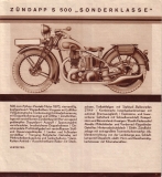 Zündapp Programm 1932