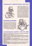 Preview: Zündapp DE 200 Prospekt 1935 Preview: Zündapp DE 200 Prospekt 1935