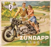 Zündapp KS 601 brochure ca. 1950