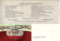 Zündapp Bella Prospekt 1953