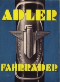 Adler bicycle program 1937